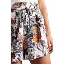 ΣΟΡΤΣ PRINTED PAPERBAG ΓΥΝΑΙΚΕΙΟ SUPERDRY FLORAL