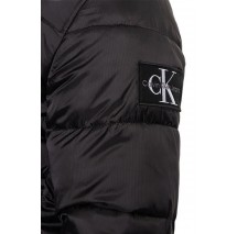 CALVIN KLEIN JEANS TRIM LW PADDED JACKET ΜΠΟΥΦΑΝ ΑΝΔΡΙΚΟ BLACK