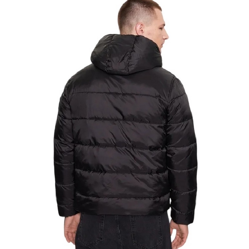 CALVIN KLEIN JEANS TRIM LW PADDED JACKET ΜΠΟΥΦΑΝ ΑΝΔΡΙΚΟ BLACK