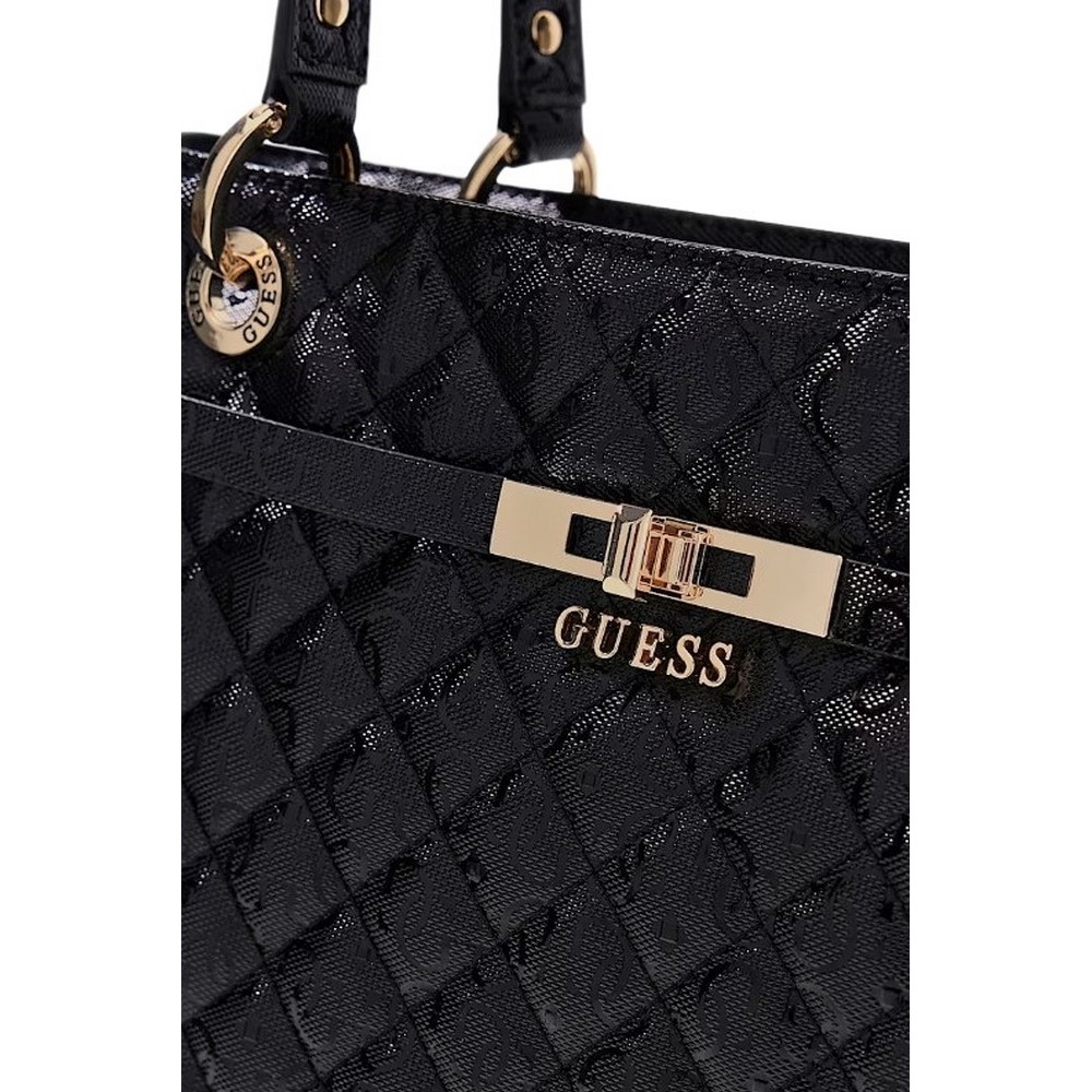 GUESS IDRA NOEL TOTE ΤΣΑΝΤΑ ΓΥΝΑΙΚΕΙΑ BLACK