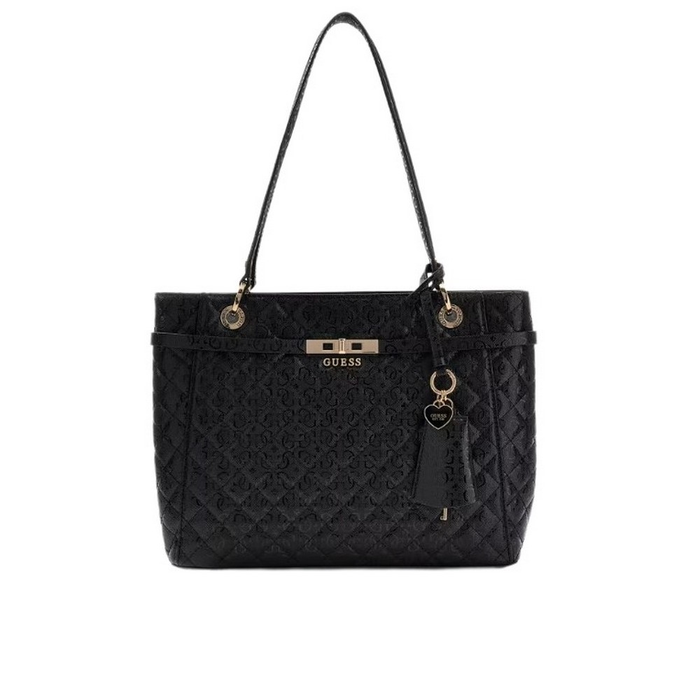 GUESS IDRA NOEL TOTE ΤΣΑΝΤΑ ΓΥΝΑΙΚΕΙΑ BLACK