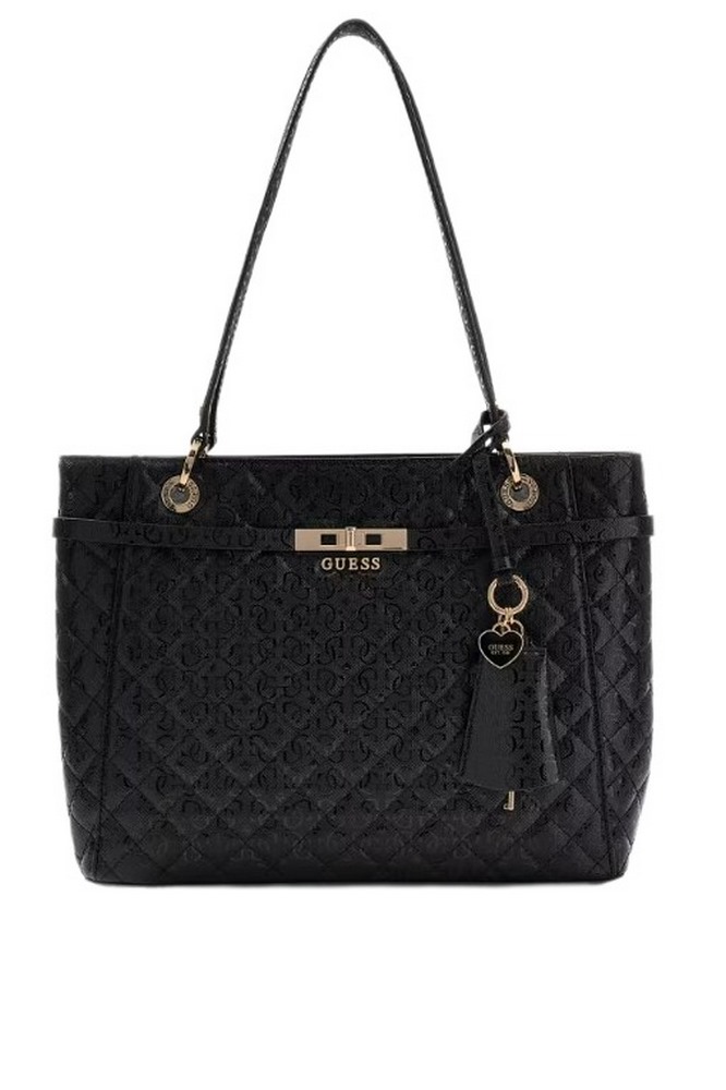 GUESS IDRA NOEL TOTE ΤΣΑΝΤΑ ΓΥΝΑΙΚΕΙΑ BLACK