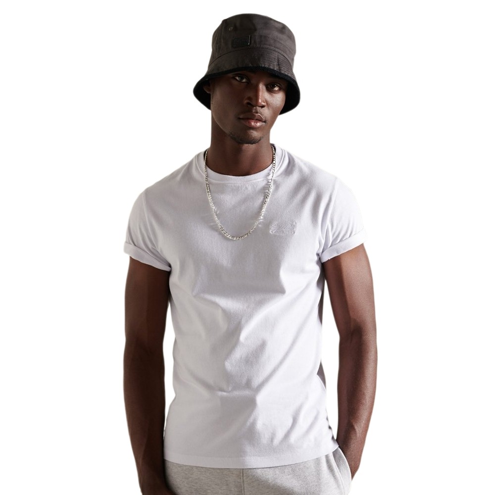 D1 OVIN ESSENTIAL LOGO EMB TEE ΜΠΛΟΥΖΑ ΑΝΔΡΙΚΟ WHITE D1 OVIN ESSENTIAL LOGO EMB TEE ΜΠΛΟΥΖΑ ΑΝΔΡΙΚΟ WHITE