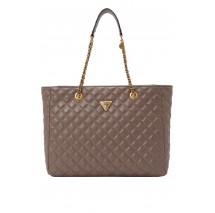 GUESS GIULLY TOTE ΤΣΑΝΤΑ ΓΥΝΑΙΚΕΙΑ BEIGE