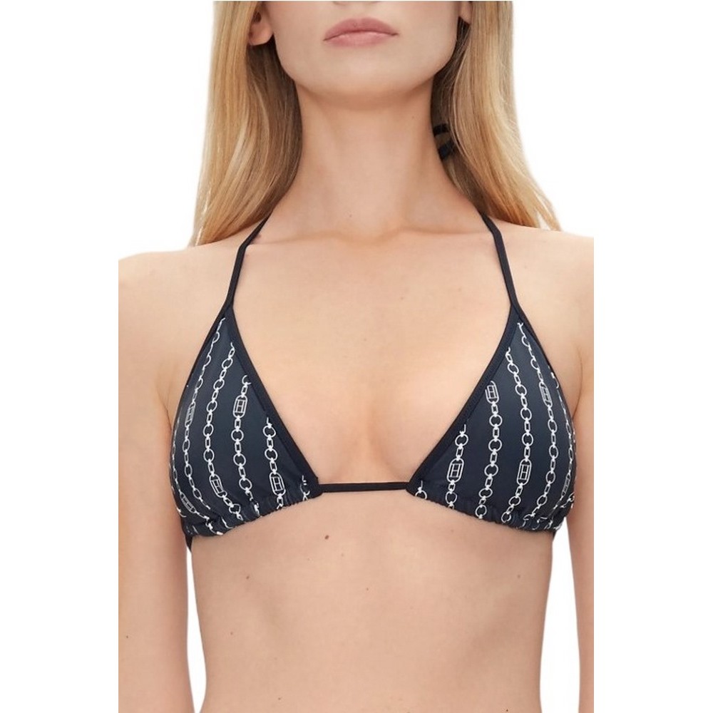 TOMMY HILFIGER TRIANGLE RP PRINT ΜΑΓΙΟ ΓΥΝΑΙΚΕΙΟ NAVY