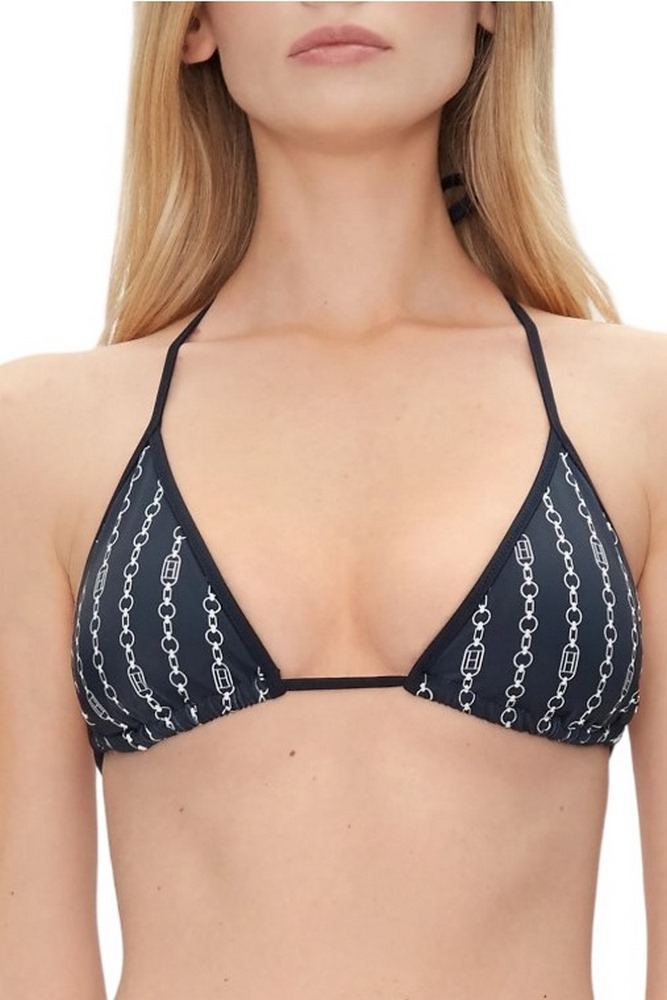 TOMMY HILFIGER TRIANGLE RP PRINT ΜΑΓΙΟ ΓΥΝΑΙΚΕΙΟ NAVY