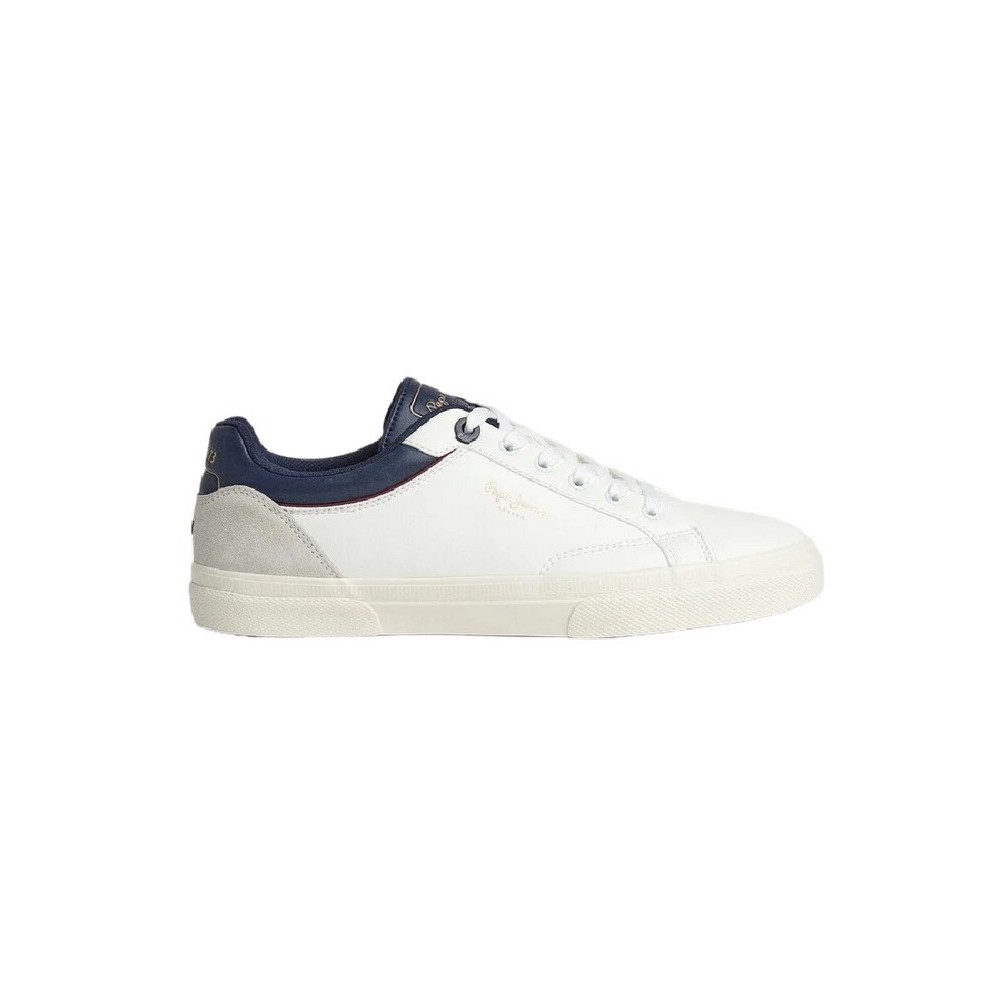 PEPE JEANS LONDON KENTON JOURNEY M ΠΑΠΟΥΤΣΙ ΑΝΔΡΙΚΟ WHITE
