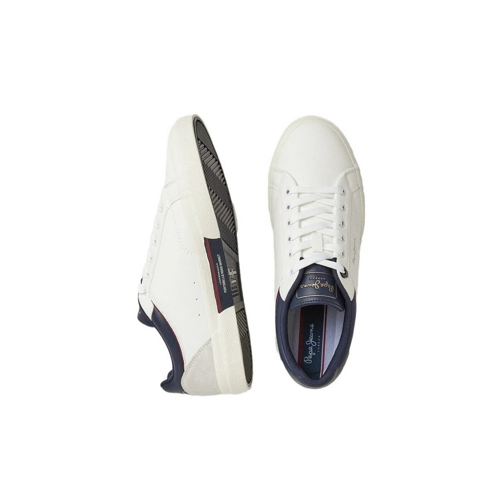 PEPE JEANS LONDON KENTON JOURNEY M ΠΑΠΟΥΤΣΙ ΑΝΔΡΙΚΟ WHITE