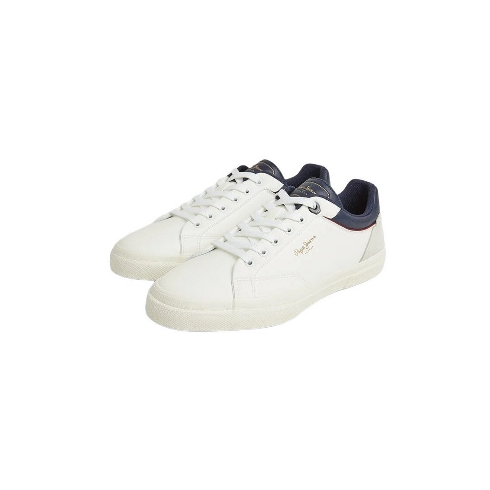 PEPE JEANS LONDON KENTON JOURNEY M ΠΑΠΟΥΤΣΙ ΑΝΔΡΙΚΟ WHITE