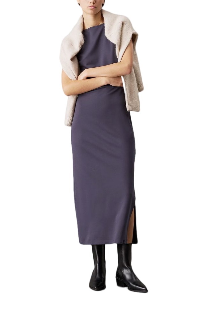 CALVIN KLEIN JEANS LONG MILANO DRESS ΦΟΡΕΜΑ ΓΥΝΑΙΚΕΙΟ INDIA INK