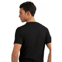 GUESS CORE T-SHIRT ΜΠΛΟΥΖΑ ΑΝΔΡΙΚΗ BLACK