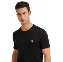 GUESS CORE T-SHIRT ΜΠΛΟΥΖΑ ΑΝΔΡΙΚΗ BLACK