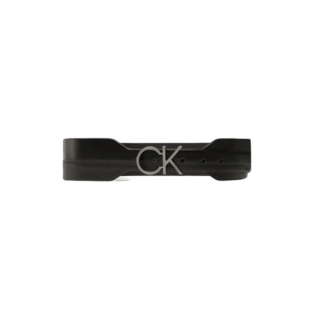 CALVIN KLEIN JEANS RE-LOCK MIX WAIST BELT 50MM ΖΩΝΗ ΓΥΝΑΙΚΕΙΑ BLACK