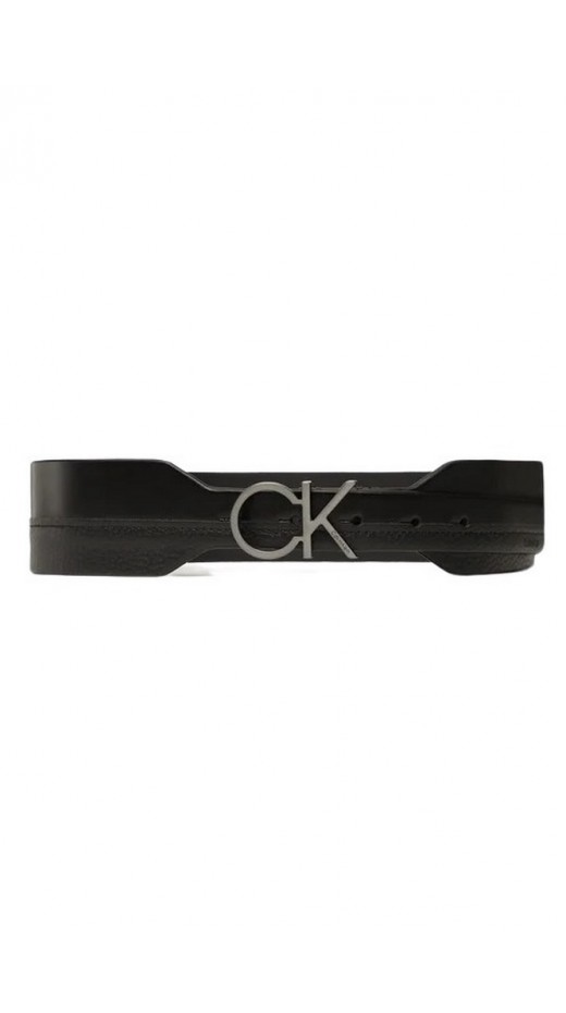 CALVIN KLEIN JEANS RE-LOCK MIX WAIST BELT 50MM ΖΩΝΗ ΓΥΝΑΙΚΕΙΑ BLACK