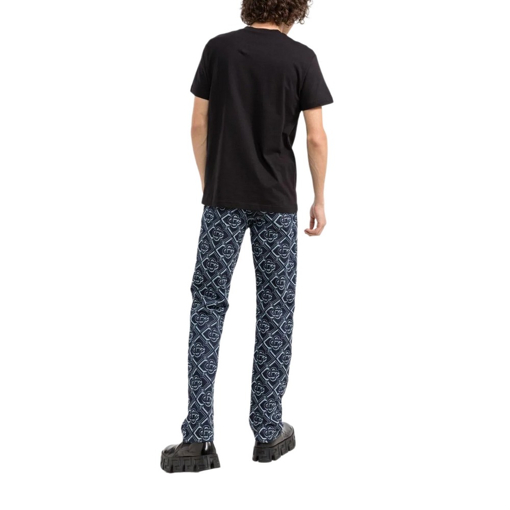 T-SHIRT PRINTED LOGO ΑΝΔΡΙΚΟ VERSACE JEANS COUTURE BLACK T-SHIRT PRINTED LOGO ΑΝΔΡΙΚΟ VERSACE JEANS COUTURE BLACK