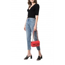 ΤΣΑΝΤΑ CROSSBODY ΚΑΠΙΤΟΝΕ ΓΥΝΑΙΚΕΙΑ VERSACE JEANS COUTURE RED