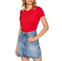 T-SHIRT ΓΥΝΑΙΚΕΙΟ PEPE JEANS LONDON RED T-SHIRT ΓΥΝΑΙΚΕΙΟ PEPE JEANS LONDON RED