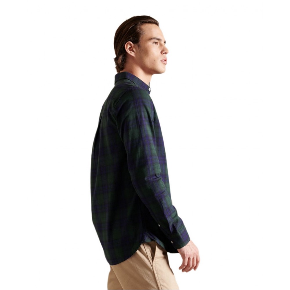 ΠΟΥΚΑΜΙΣΟ CLASSIC LONDON  ΑΝΔΡΙΚΟ SUPERDRY GREEN