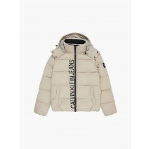 CALVIN KLEIN JEANS ESSENTIALS NON DOWN JACKET ΜΠΟΥΦΑΝ ΑΝΔΡΙΚΟ BEIGE