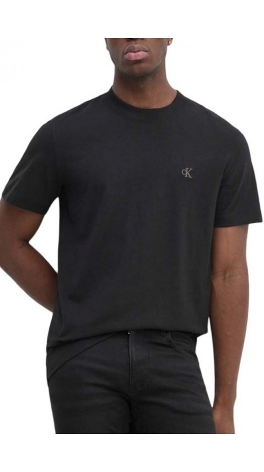 CALVIN KLEIN JEANS HEAVY REGULAR TEE T-SHIRT ΜΠΛΟΥΖΑ ΑΝΔΡΙΚΗ BLACK