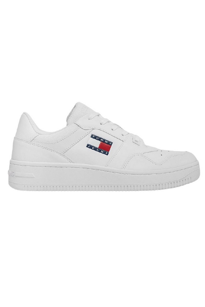 TOMMY JEANS RETRO BASKET ESS ΠΑΠΟΥΤΣΙ ΑΝΔΡΙΚΟ WHITE