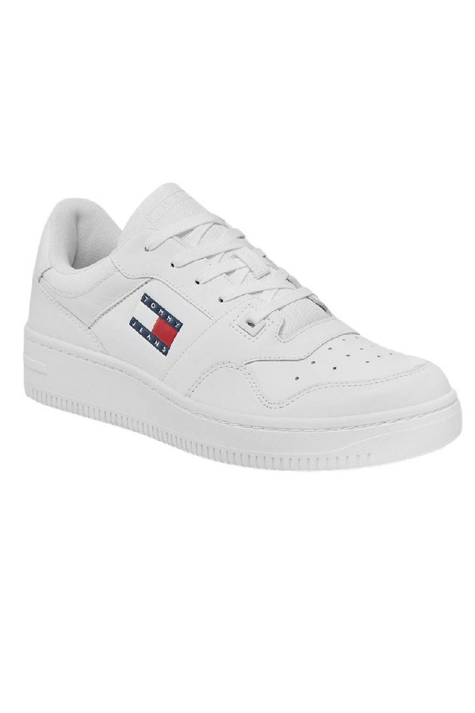 TOMMY JEANS RETRO BASKET ESS ΠΑΠΟΥΤΣΙ ΑΝΔΡΙΚΟ WHITE