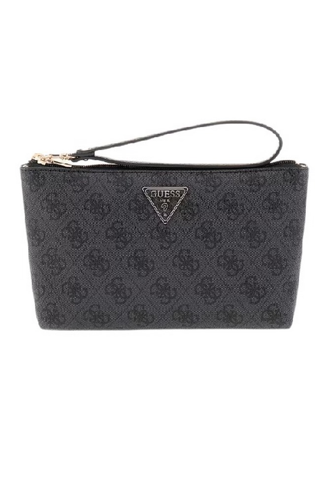 GUESS LAUREL II SLG WRISTLET POUCH ΤΣΑΝΤΑ ΓΥΝΑΙΚΕΙΑ GREY