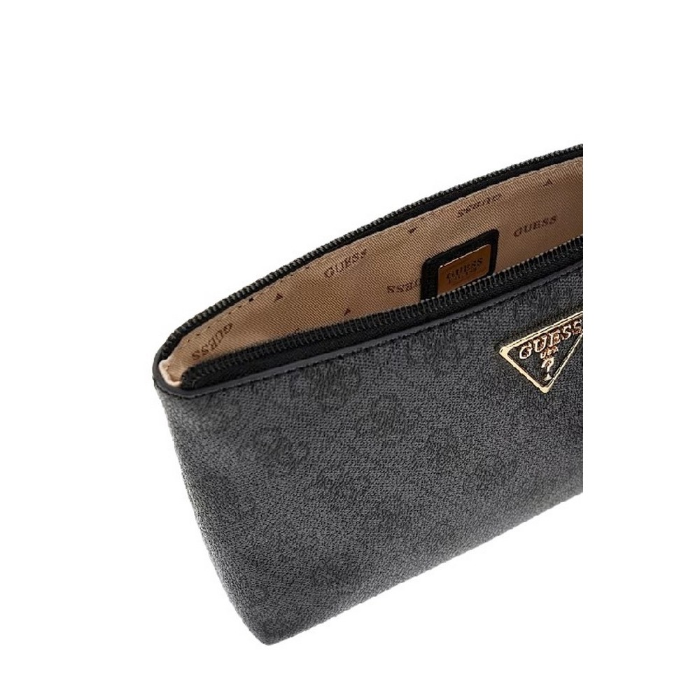 GUESS LAUREL II SLG WRISTLET POUCH ΤΣΑΝΤΑ ΓΥΝΑΙΚΕΙΑ GREY
