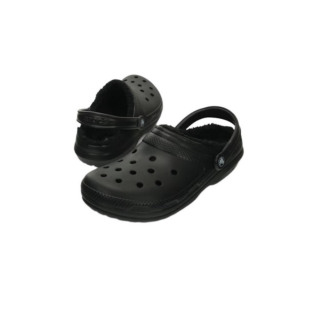 CROCS CLASSIC LINED CLOG UNISEX ΠΕΔΙΛΟ BLACK