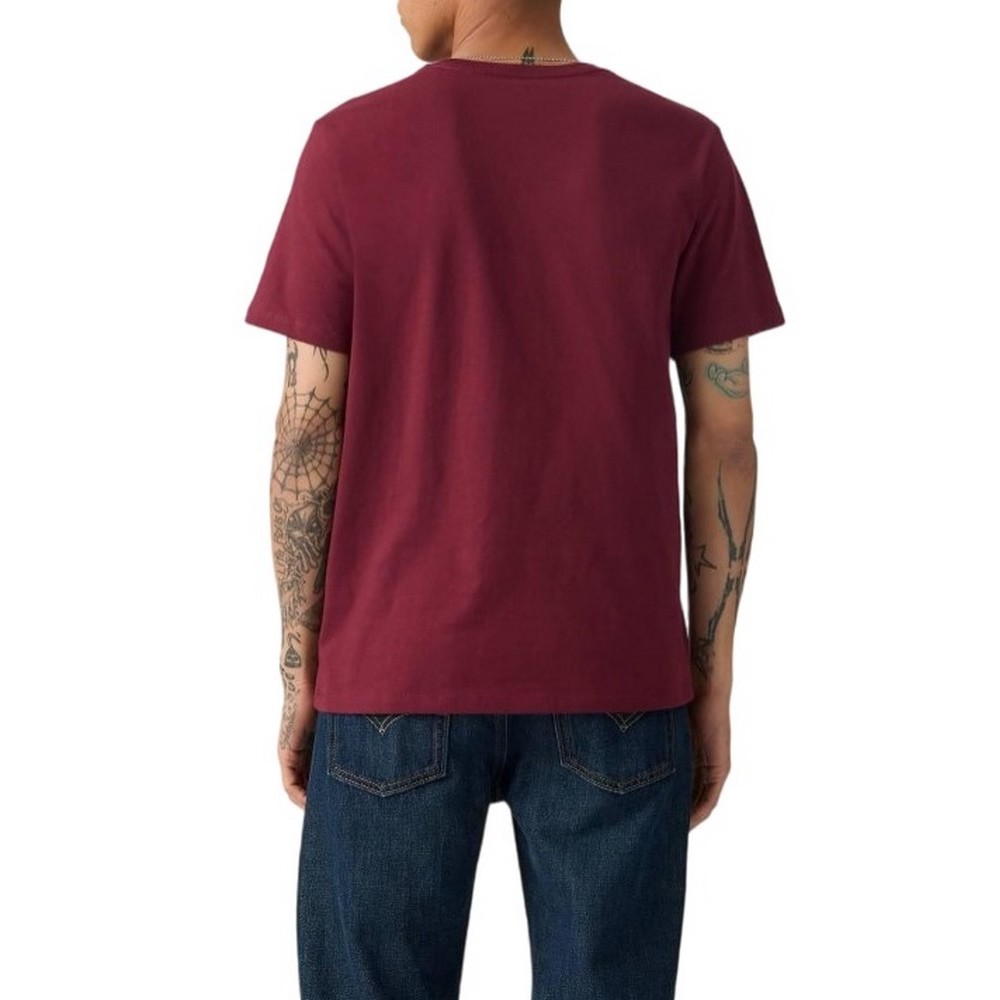 LEVIS® ORIGINAL HM TEE T-SHIRT ΜΠΛΟΥΖΑ ΑΝΔΡΙΚΗ BORDEAUX