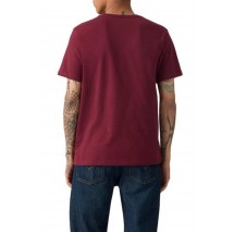 LEVIS® ORIGINAL HM TEE T-SHIRT ΜΠΛΟΥΖΑ ΑΝΔΡΙΚΗ BORDEAUX