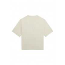 GUESS APPLIQUE BOXY TEE T-SHIRT ΜΠΛΟΥΖΑ ΑΝΔΡΙΚΗ ECRU