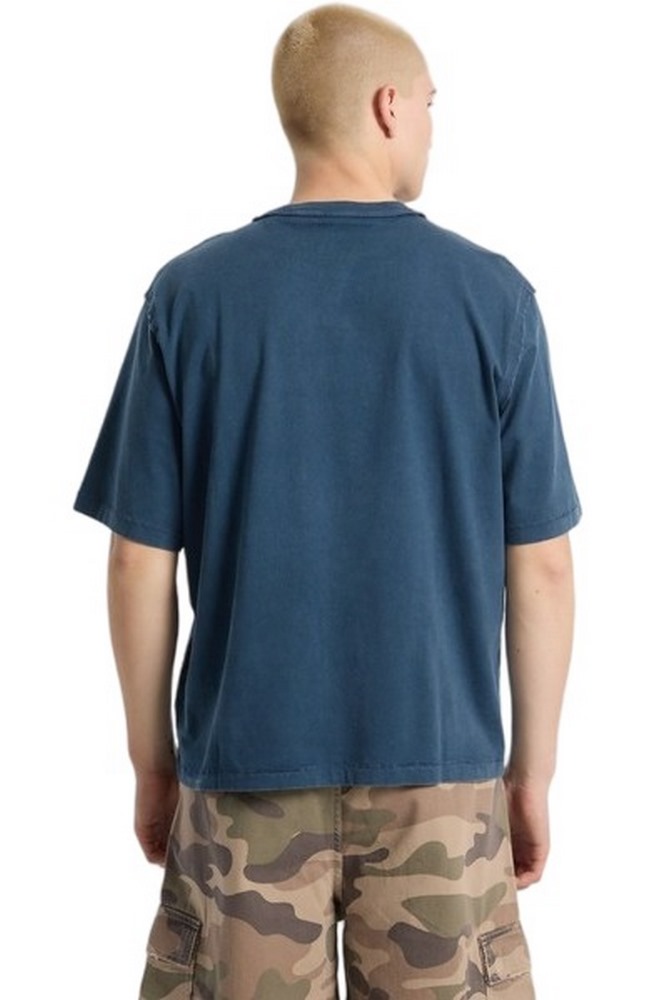 GUESS APPLIQUE BOXY TEE T-SHIRT ΜΠΛΟΥΖΑ ΑΝΔΡΙΚΗ BLUE