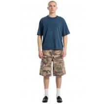 GUESS APPLIQUE BOXY TEE T-SHIRT ΜΠΛΟΥΖΑ ΑΝΔΡΙΚΗ BLUE