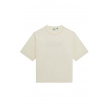 GUESS APPLIQUE BOXY TEE T-SHIRT ΜΠΛΟΥΖΑ ΑΝΔΡΙΚΗ ECRU