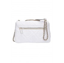 GUESS MARIEKE CONVERTIBLE XBODY FLAP ΤΣΑΝΤΑ ΓΥΝΑΙΚΕΙΑ WHITE