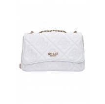 GUESS MARIEKE CONVERTIBLE XBODY FLAP ΤΣΑΝΤΑ ΓΥΝΑΙΚΕΙΑ WHITE