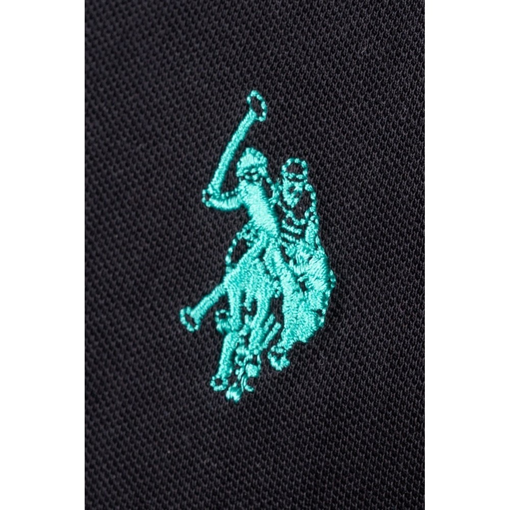 U.S POLO ASSN BREN 000272 CHL4 T-SHIRT ΜΠΛΟΥΖΑ ΑΝΔΡΙΚΗ BLACK