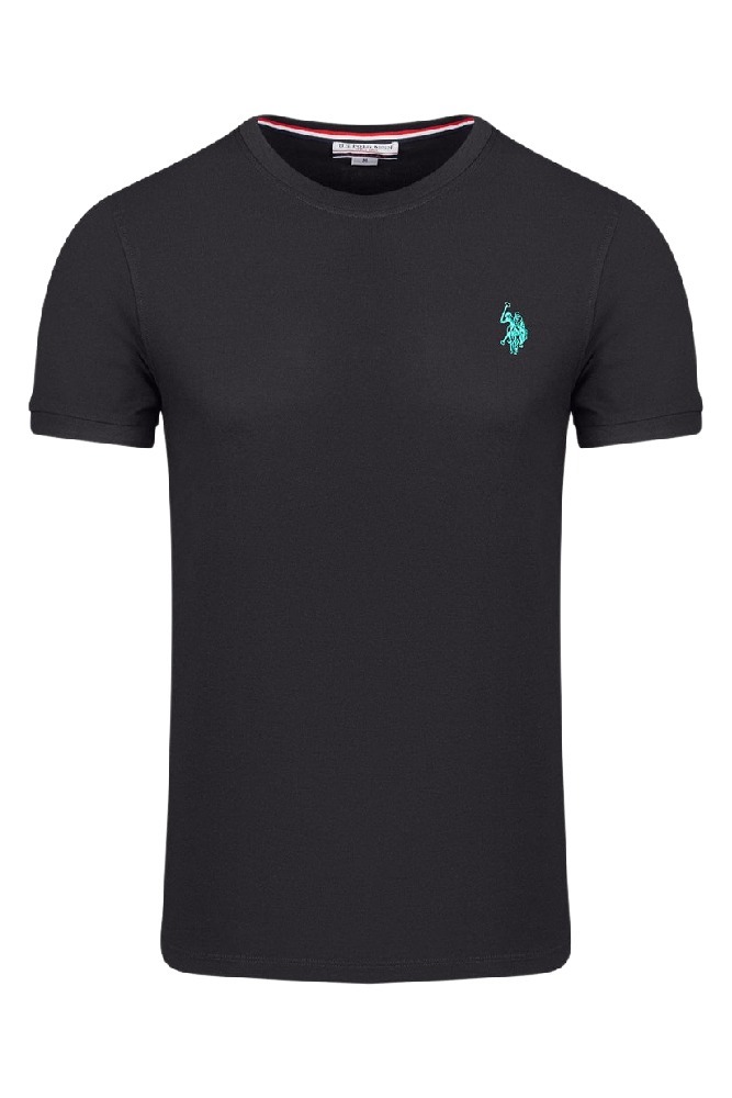 U.S POLO ASSN BREN 000272 CHL4 T-SHIRT ΜΠΛΟΥΖΑ ΑΝΔΡΙΚΗ BLACK
