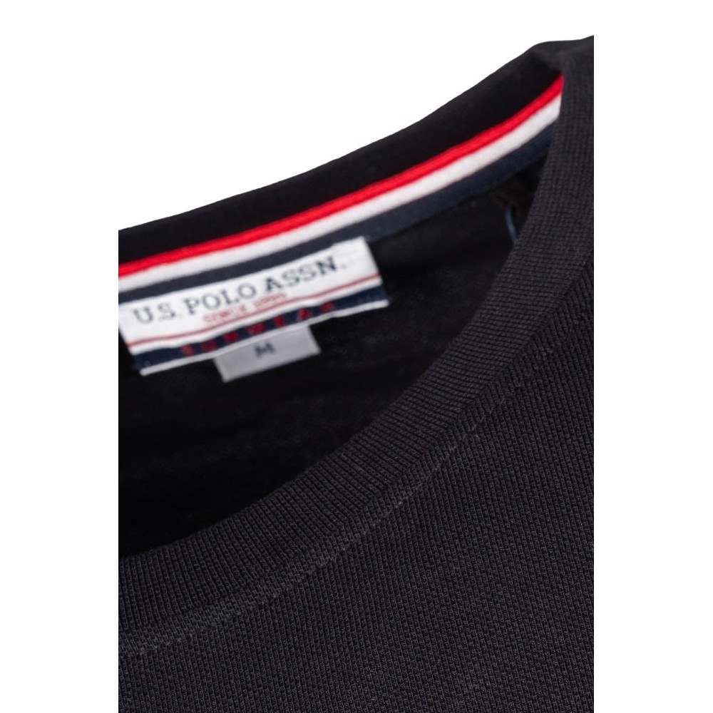 U.S POLO ASSN BREN 000272 CHL4 T-SHIRT ΜΠΛΟΥΖΑ ΑΝΔΡΙΚΗ BLACK
