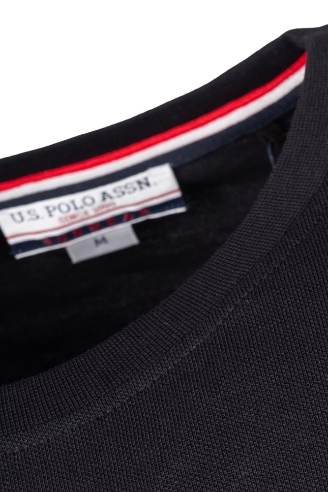 U.S POLO ASSN BREN 000272 CHL4 T-SHIRT ΜΠΛΟΥΖΑ ΑΝΔΡΙΚΗ BLACK