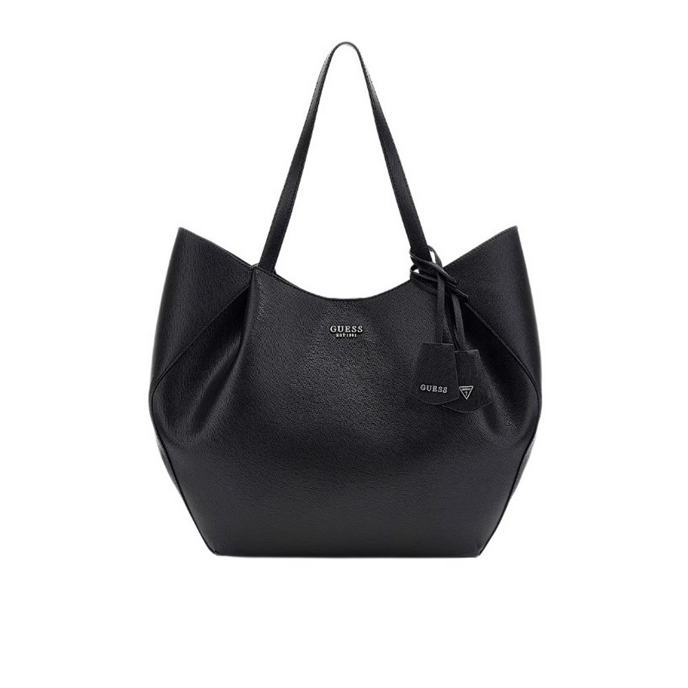GUESS AMORETTE 2 IN 1 TOTE ΤΣΑΝΤΑ ΓΥΝΑΙΚΕΙΑ BLACK