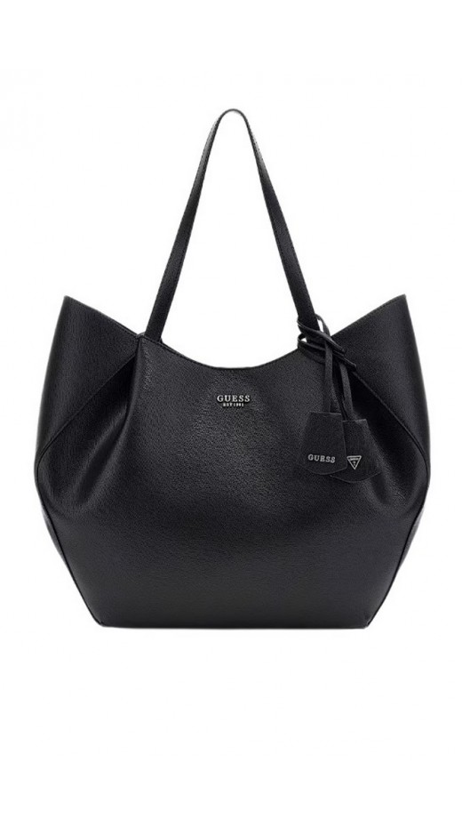 GUESS AMORETTE 2 IN 1 TOTE ΤΣΑΝΤΑ ΓΥΝΑΙΚΕΙΑ BLACK