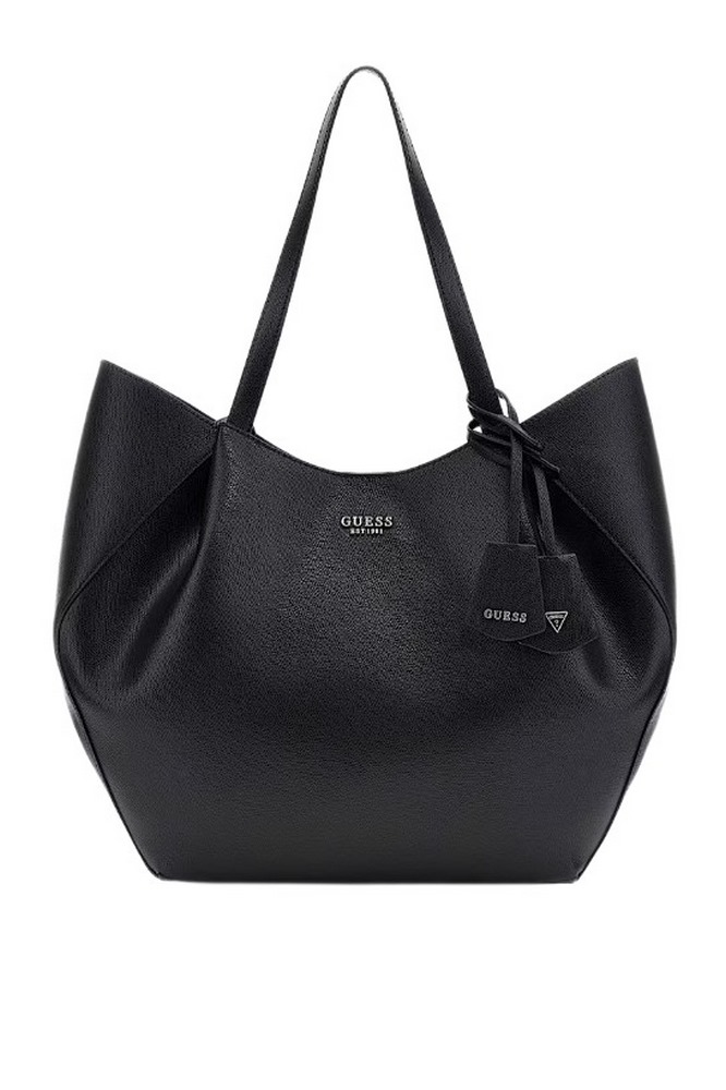 GUESS AMORETTE 2 IN 1 TOTE ΤΣΑΝΤΑ ΓΥΝΑΙΚΕΙΑ BLACK