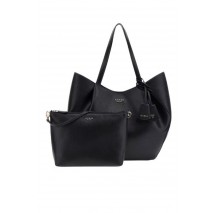 GUESS AMORETTE 2 IN 1 TOTE ΤΣΑΝΤΑ ΓΥΝΑΙΚΕΙΑ BLACK