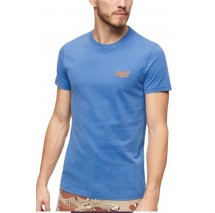 SUPERDRY D1 OVIN ESSENTIAL LOGO EMB TEE T-SHIRT ΜΠΛΟΥΖΑ ΑΝΔΡΙΚΗ CIEL