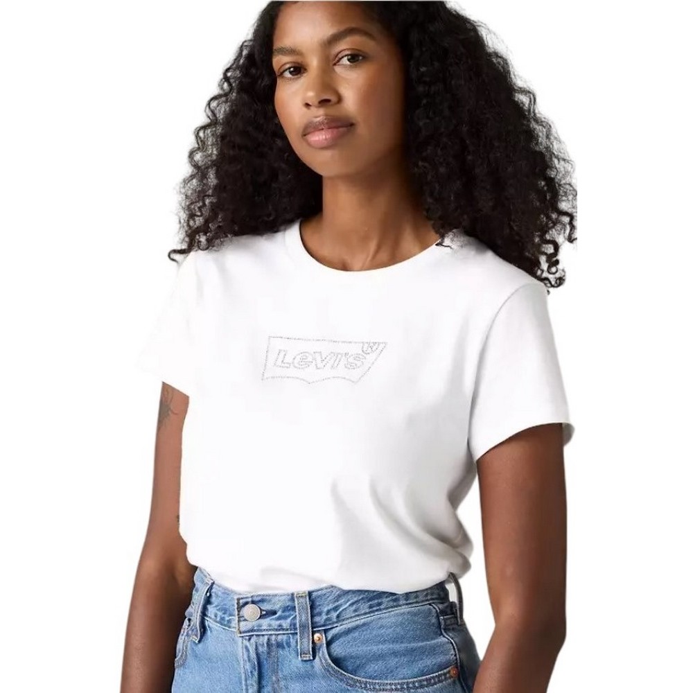 LEVIS® THE PERFECT TEE T-SHIRT ΜΠΛΟΥΖΑ ΓΥΝΑΙΚΕΙΑ WHITE