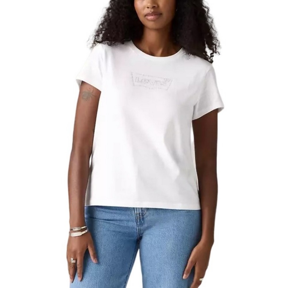 LEVIS® THE PERFECT TEE T-SHIRT ΜΠΛΟΥΖΑ ΓΥΝΑΙΚΕΙΑ WHITE