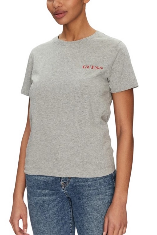 GUESS CN AMERICAN PRINT ΜΠΛΟΥΖΑ ΓΥΝΑΙΚΕΙΑ GREY