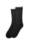 UGG MARLENY WHIPSTITCH CREW SOCK 1163870 ΚΑΛΤΣΑ ΜΕΣΑΙΑ ΓΥΝΑΙΚΕΙΑ BLACK